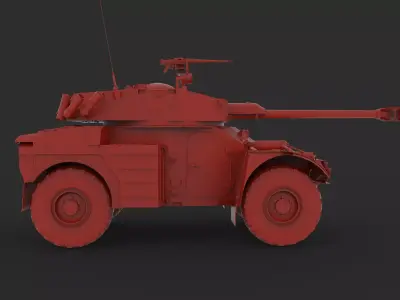 Panhard AML 90 3D print model