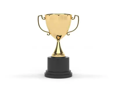 Cups Trophy 3D model 8