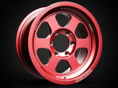 Volk Racing TE37XT 3D model