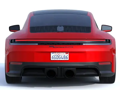 Porsche 911 Carrera 4 GTS 2025 3D model