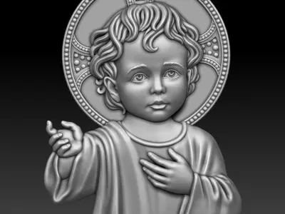 Baby Jesus 3D print model