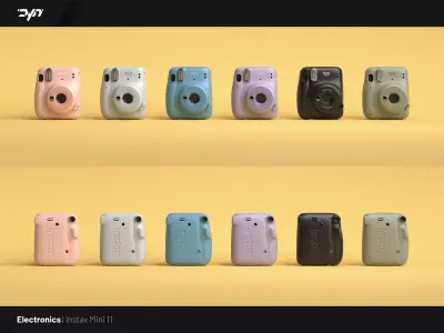 Instant Camera - Fujifilm Instax Mini 11 3D model