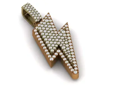  Diamond Pendant  3D print model