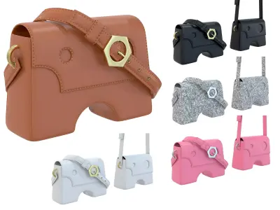 Off-White Burrow Bag 3D model