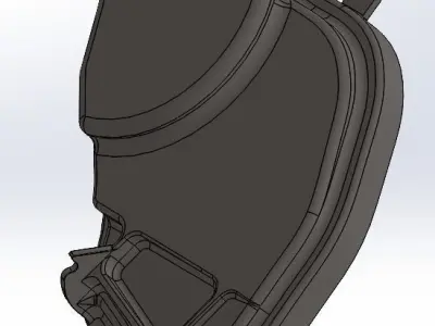 Headlight cover Left Seat Ibiza  3D print model