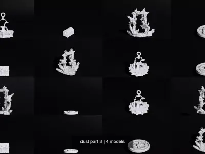 dust part 3 3D Model Collection