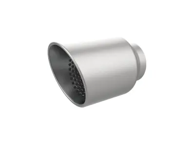 Exhaust Muffler Tip 3D print model