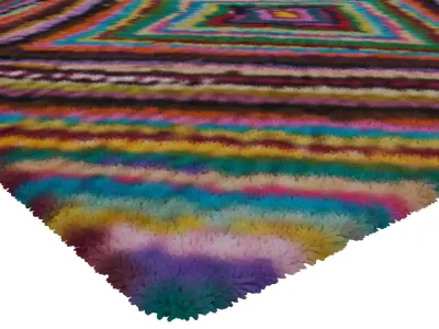 Rug Set 360 3D model