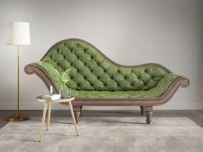 Luxury Sofa 3D model