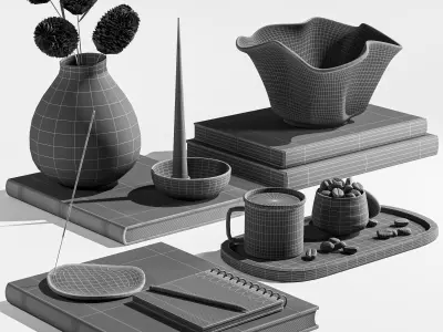 decorative set35 3D model