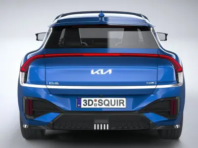 Kia EV6 GT 2025 3D model