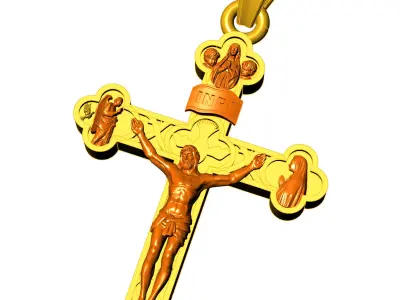 CROSS OF JESUUS CHRIST 3D print model
