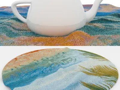 Rugs No 173 Low-poly 3D model