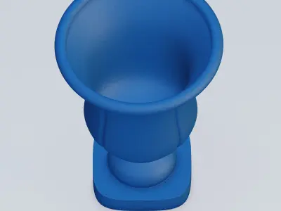 Garden urn planter16 3D model