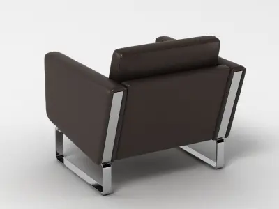 Hans J Wegner CH101 Chair 3D model