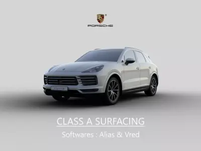 Porsche Cayenne S  3D model