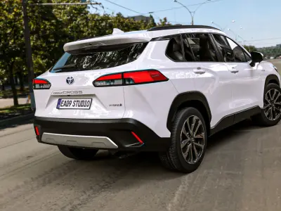 2022 Toyota Corolla Cross Hybrid 3D model