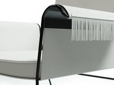 Gubi Tropique Dining Chair all modifications 3D model