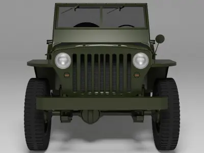 Jeep Wills 3D model