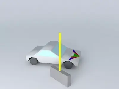 Tuned car Radio Controlled MAX Revenge Free 3D model