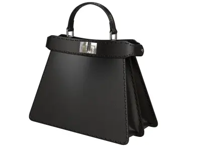 Fendi Peekaboo Bag 3D Model Pack