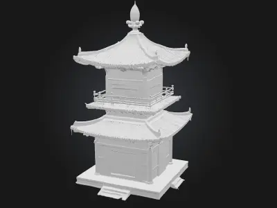 Pagoda Harmony 3D model