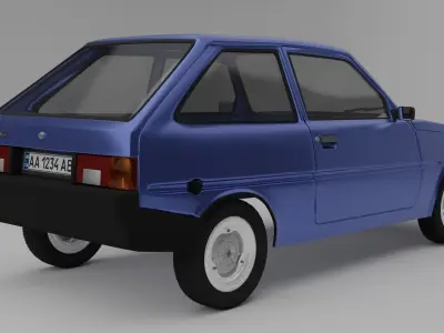 ZAZ-1102 Tarvia Free 3D model