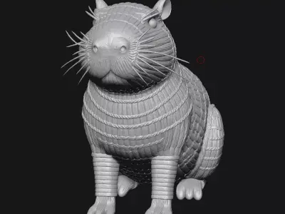 Capybara 3D print model