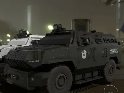 DAPC Promoter 2 Low-poly 3D model