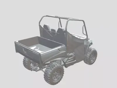 Retriever Utility Terrain Vehicle Buggy 3D print model
