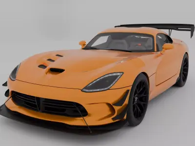 Dodge Viper ACR 3D model