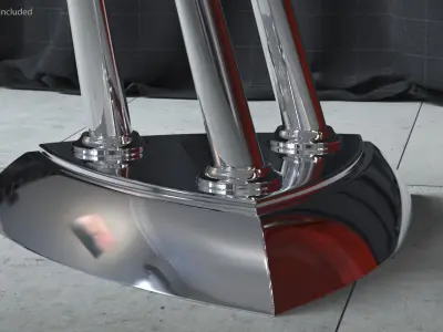 WNBA Championship Trophy 3D model