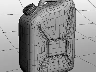 Oil canister Jerry Can  3D model