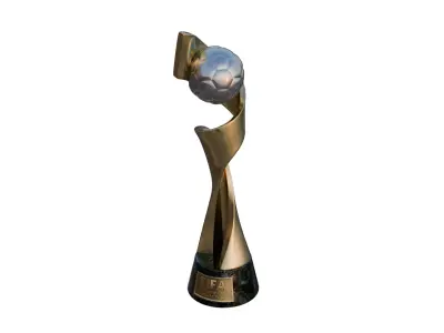FIFA Women World Cup Trophy 3D model