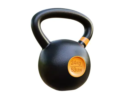 Kettlebell Low-poly 3D model