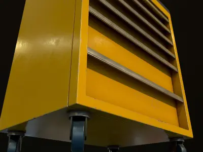 Tool Box Low-poly 3D model