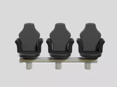 Stadium Seats Sports 3D model