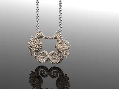 SeaHorse Pendant 3D print model