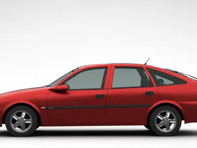Vauxhall Vectra B HB 1996 3D model