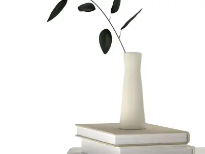 Vase of flowers 3D model