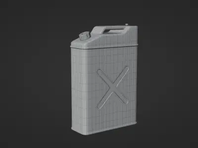 Gallon bottle 3D model