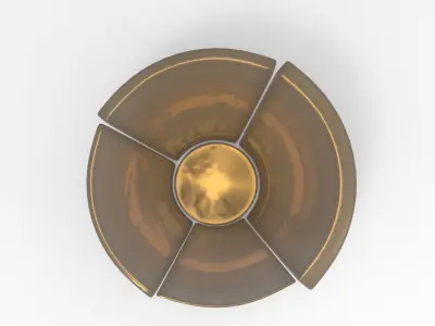 Kolu Vase Low-poly 3D model