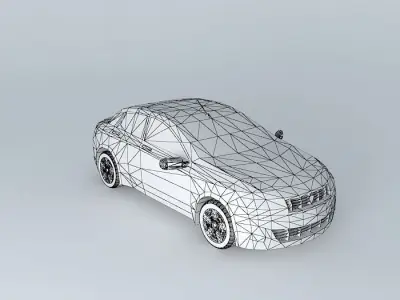 Proton Saga FL 2013 Concept 13 Standard Free 3D model