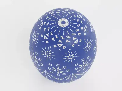 -Easter Egg V2- Low-poly 3D model