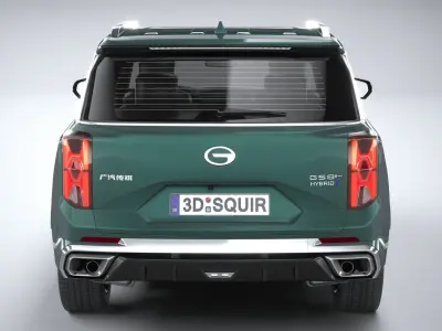 GAC Trumpchi GS8 Hybrid 2022 3D model