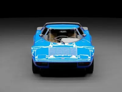 Lancia Stratos 3D model