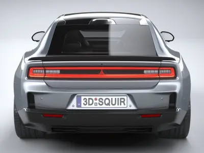 Dodge Charger Daytona 2024 3D model