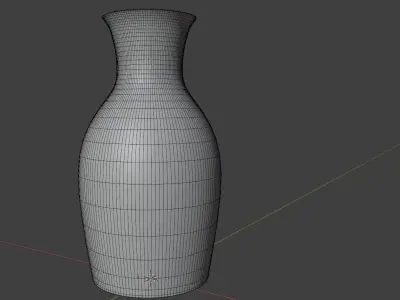 Vase 3D model 3D model