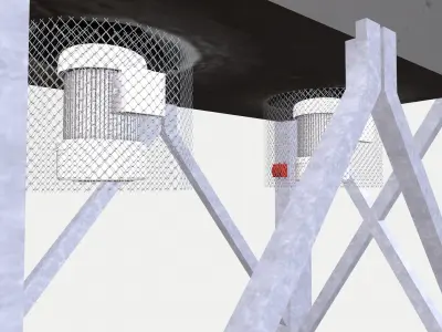 BOG Condenser Low-poly 3D model