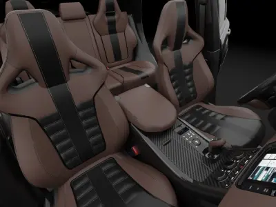 range rover svr 2016 Low-poly 3D model